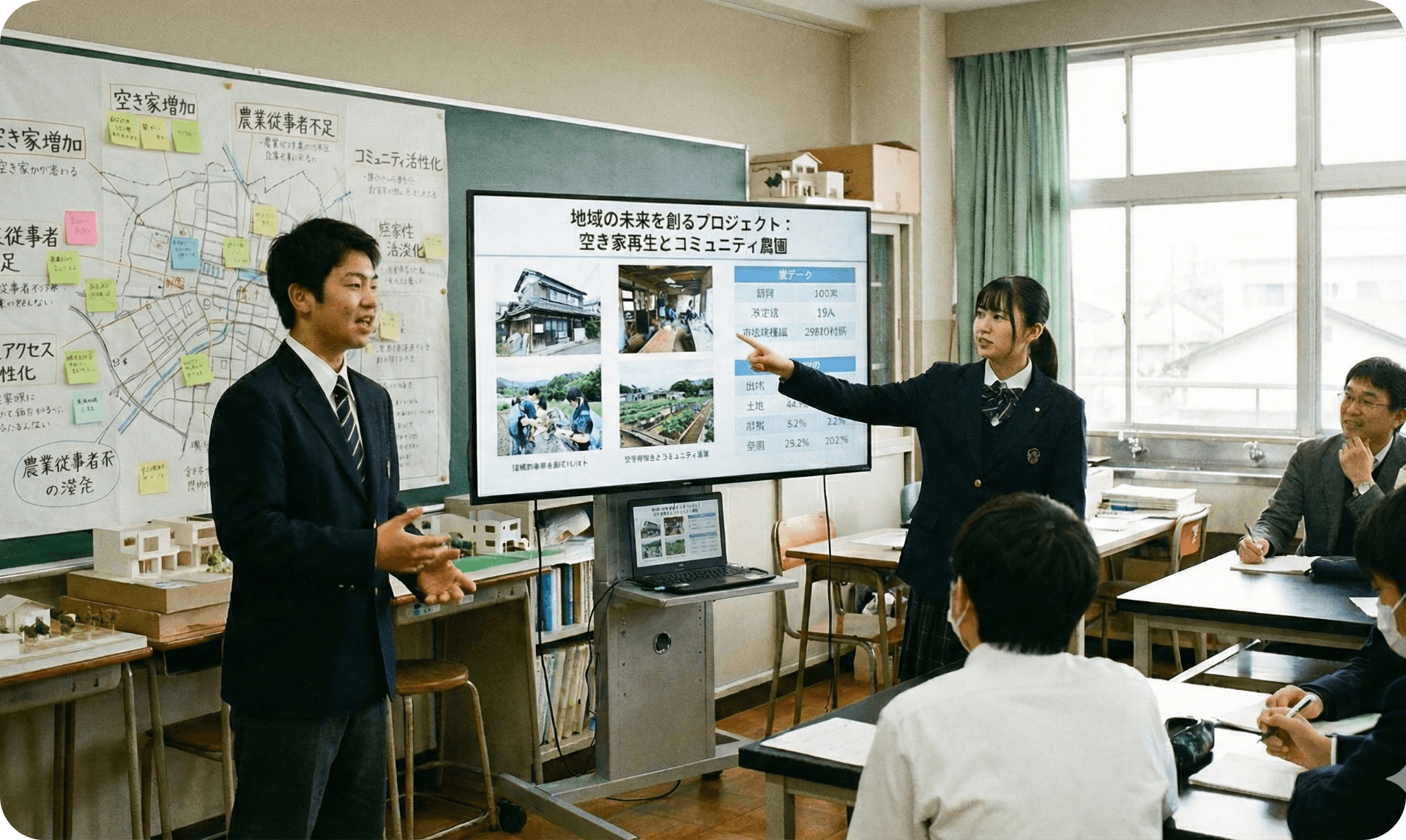 教室を飛び出す「探究学習」 地域課題発見プロジェクト